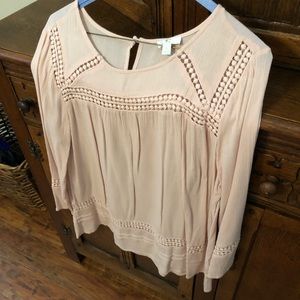 Flowy blouse great for work on warm days